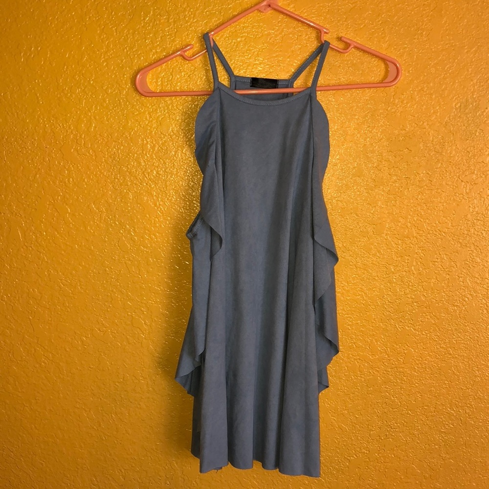 Baby blue top